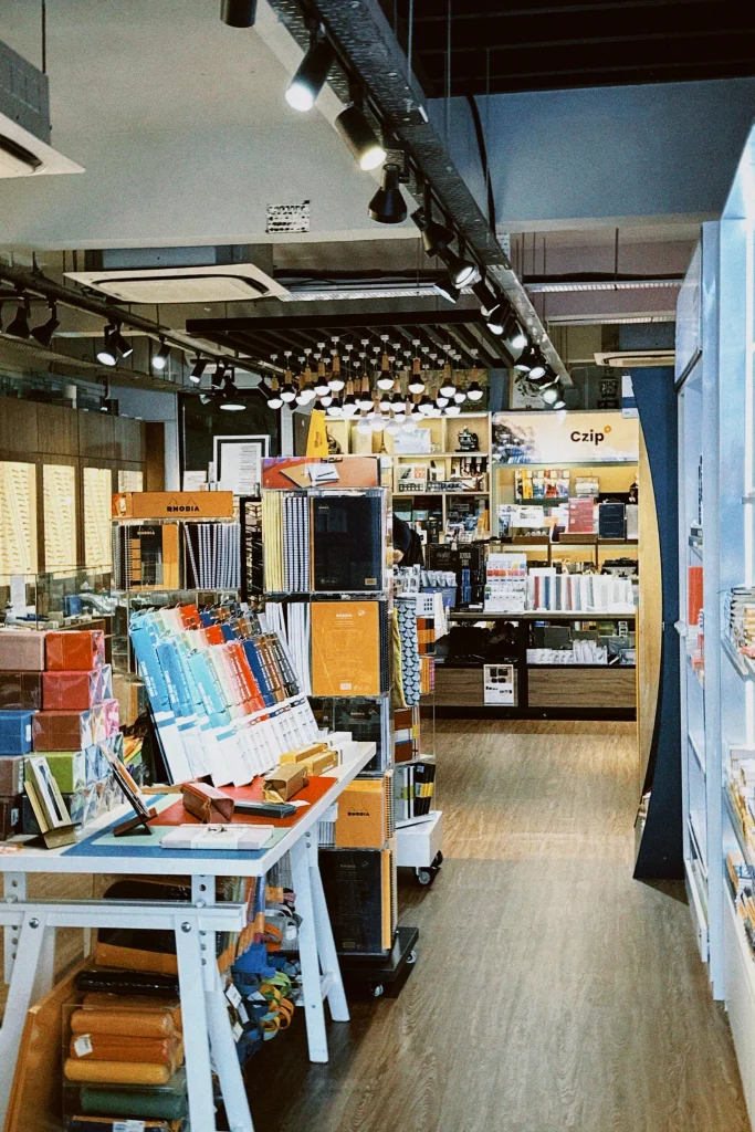 Books & Stationery Brand Story Retail Values Craftsmanship Customer Experience Premium Store Lifestyle