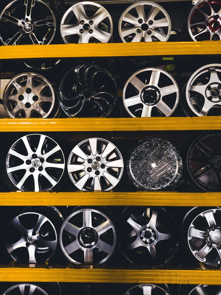 Car Accessories Store Product Display