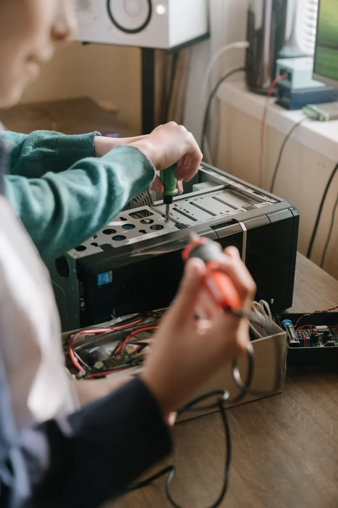 Electronics repair support