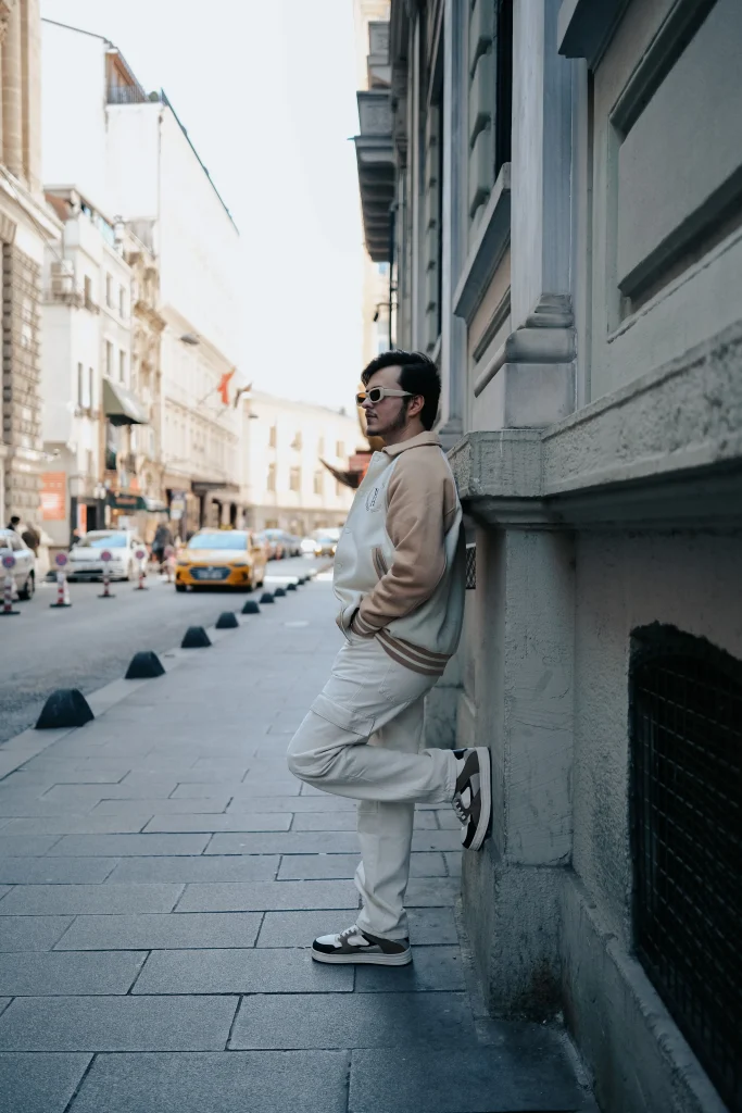 Street style fashion editorial
