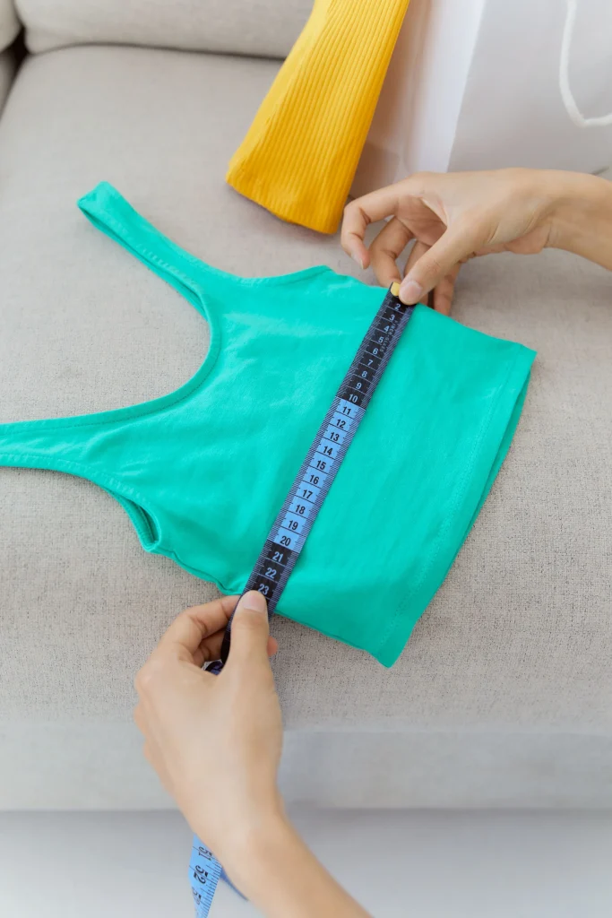 Fashion size and care guide