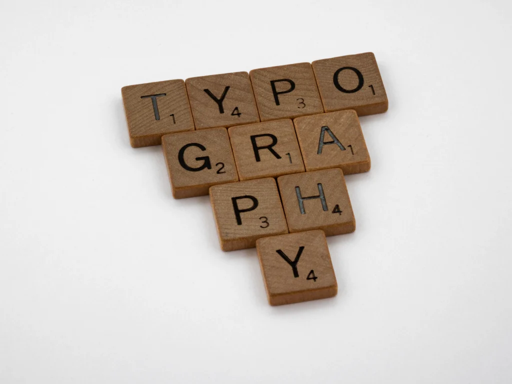 Typography Alphabet Graphic Design Poster