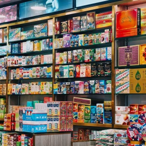 Grocery & Mart Store Product Display