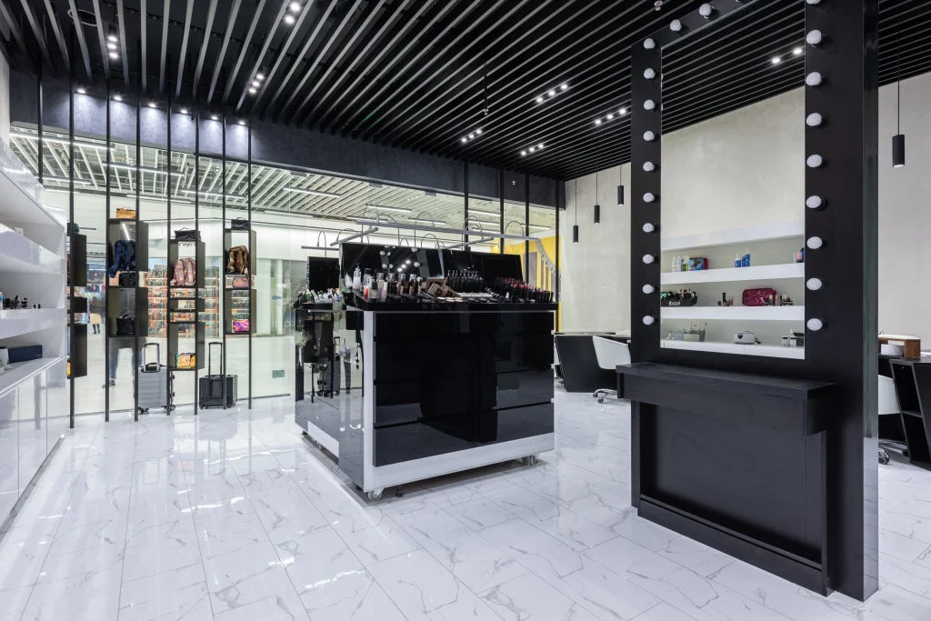 Lighting Store Store Product Display