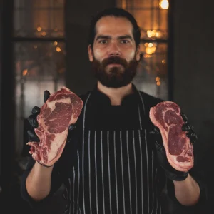 Meat & Butcher Shop Ribeye Steak Raw Butcher
