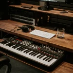Music Production Desk Studio Lifestyle