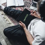 Online Course Learning Laptop Student