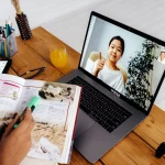 Online Learning Course Video Lesson Laptop Study