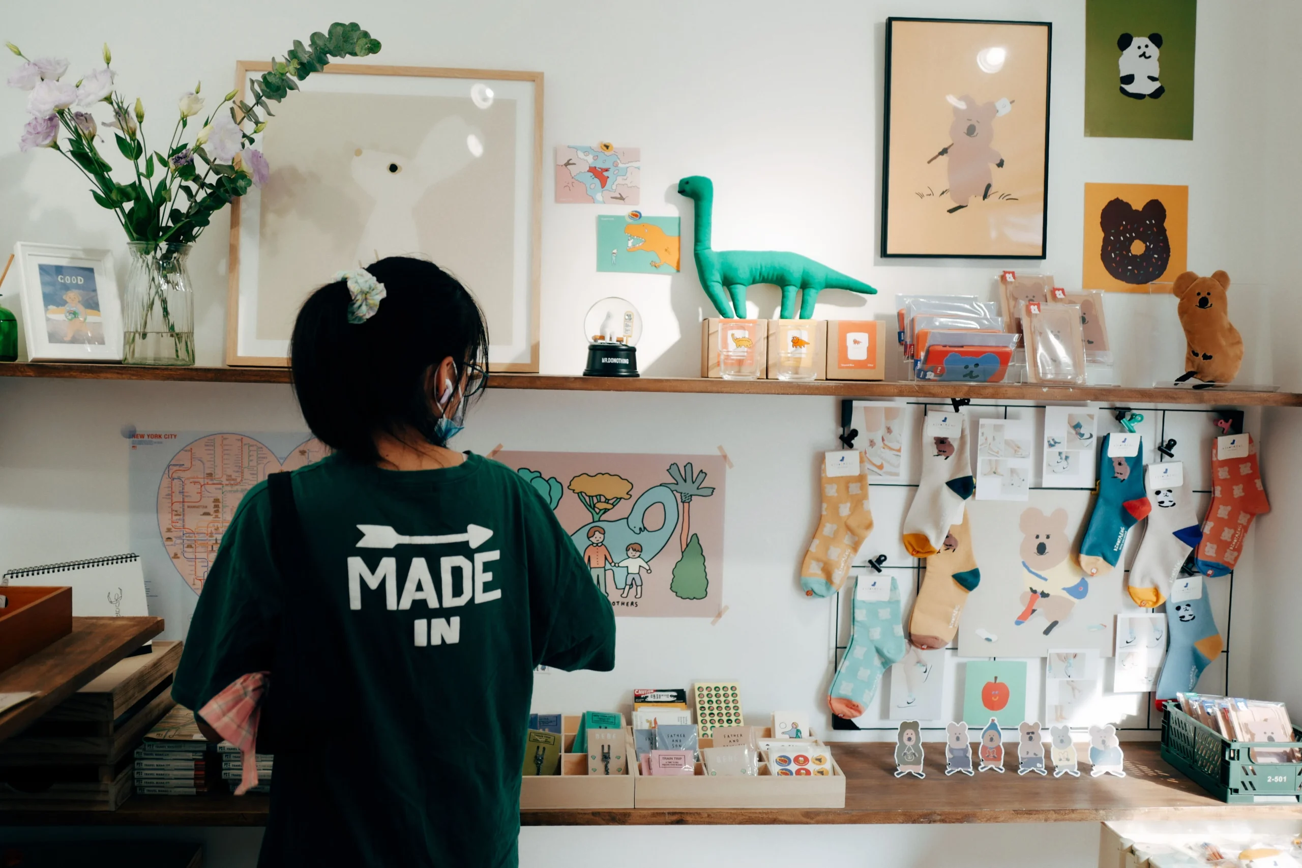 Print Shop Store Product Display