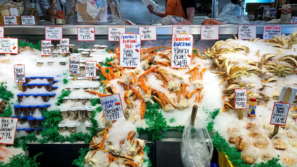 Seafood Market Online Shopping Products Store
