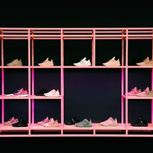 Shoes & Sneakers Store Product Display