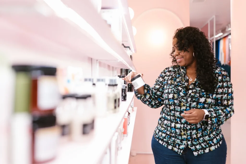 Skincare Store alternate store layout