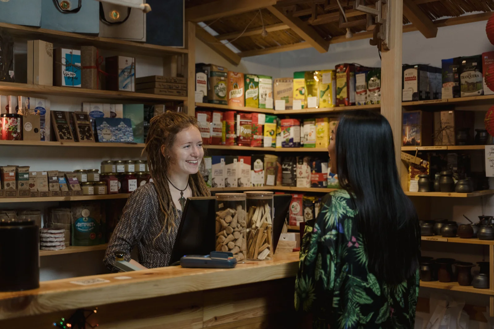 Tea Boutique alternate store layout