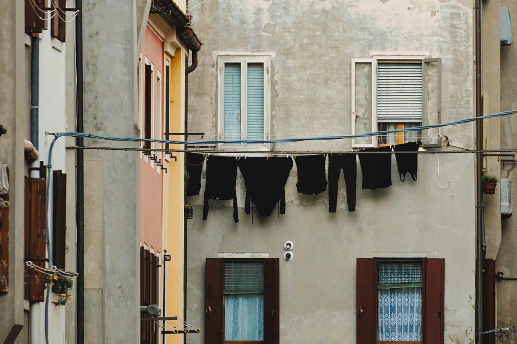 Student Laundry service imagery