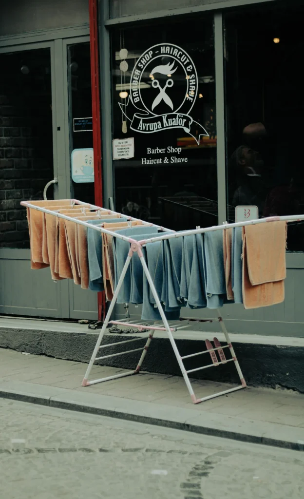 Barber Towel Laundry Home