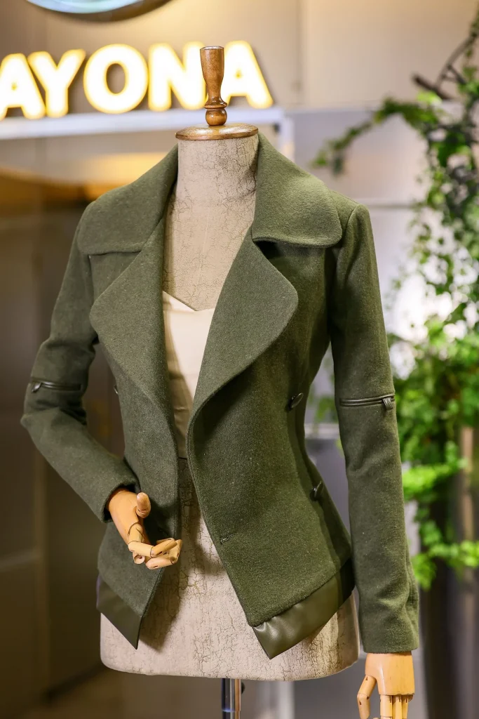 Coat on mannequin