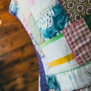 Handmade patchwork quilt