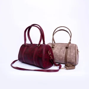 Bags on white background